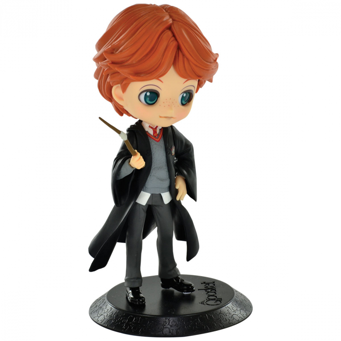 Banpresto Harry Potter Q Posket – Ron Weasley (Colore Perlato Verde) – Figura Da Collezione Con Base - 2