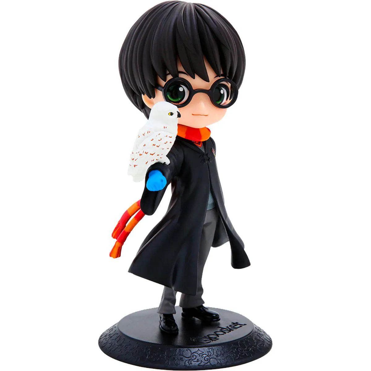 Figura Q Posket Harry Potter Con Hedwig – 14 Cm De Altura, Coleccionable Oficial De Banpresto Para Fans De La Saga