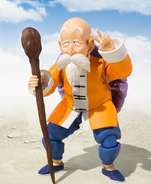 SHFiguarts KAME-SENNIN フィギュア S.H. Figuarts Mestre Kame (Master Roshi) Dragon Ball Bandai