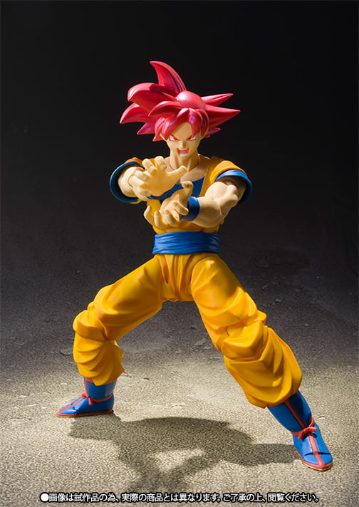 Boneco montagem para montagem, figura de ação do dragon ball super saiyajin  deus super saiyajin cabelo azul do son goku