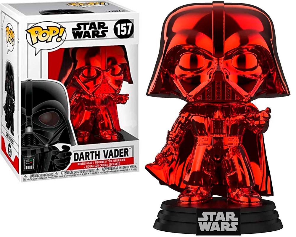 Funko Pop Darth Vader 157 Red Chrome - Star Wars