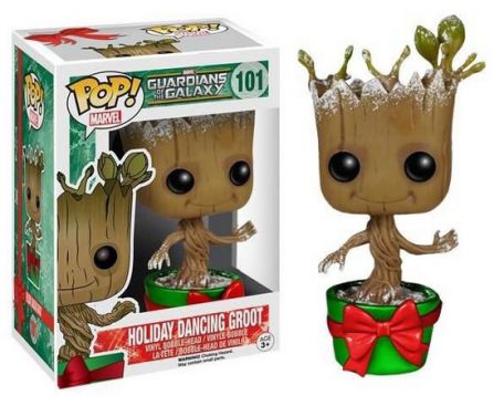 Funko Pop Groot Holiday Dancing Groot 101 Guardians Of The Galaxy