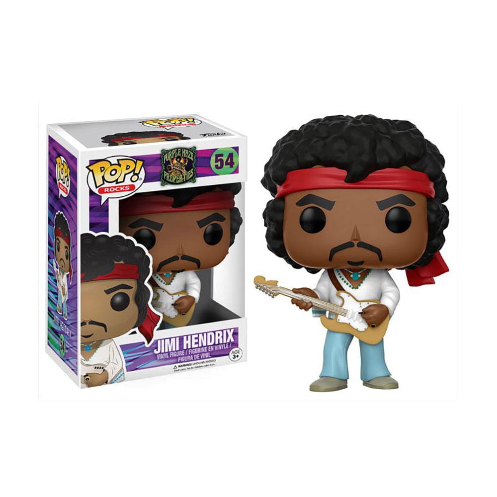 Funko Pop Jimi Hendrix 54 Funko Pop Rocks Purple Haze Properties