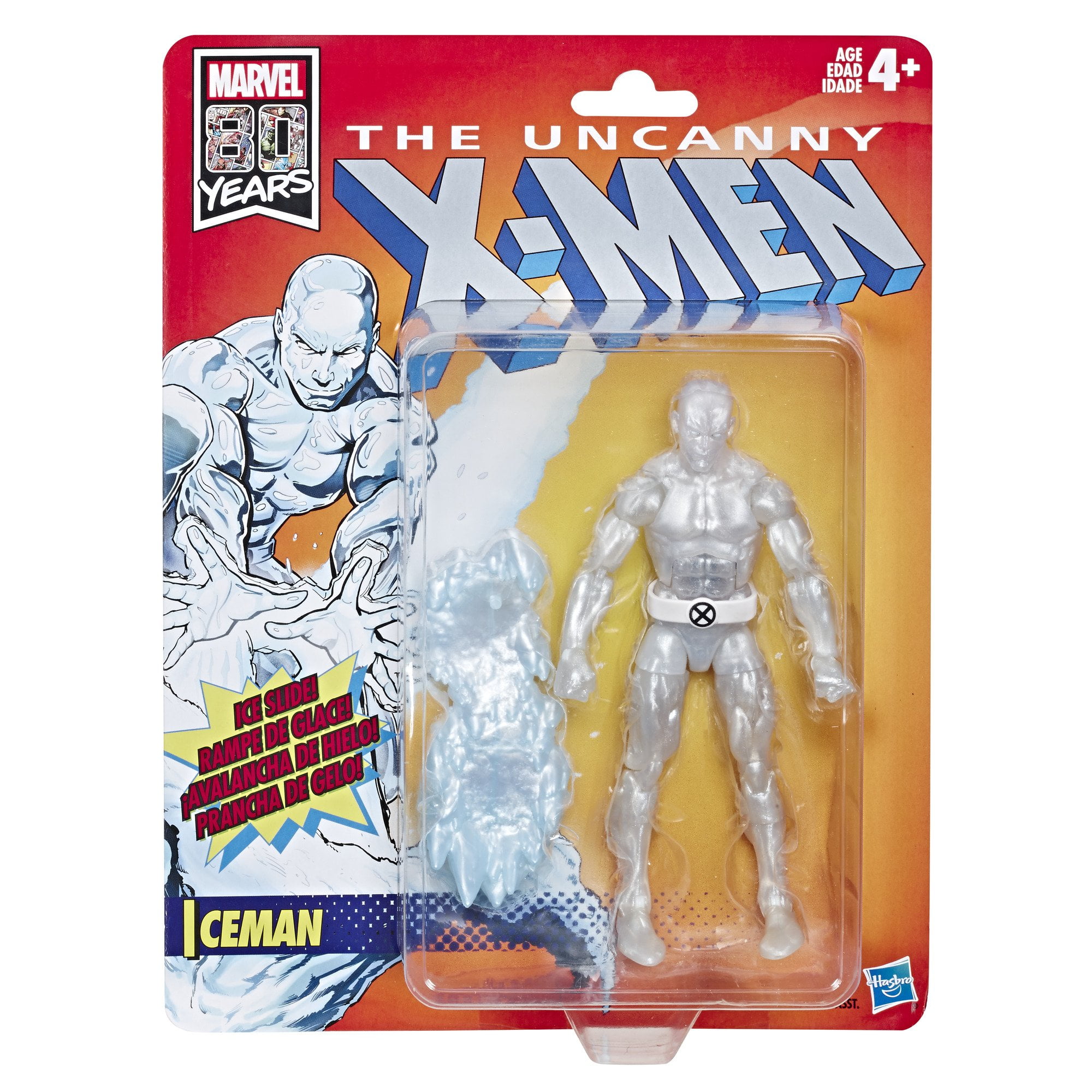 X-Men - Homem de Gelo Iceman - Marvel Legends Vintage Series