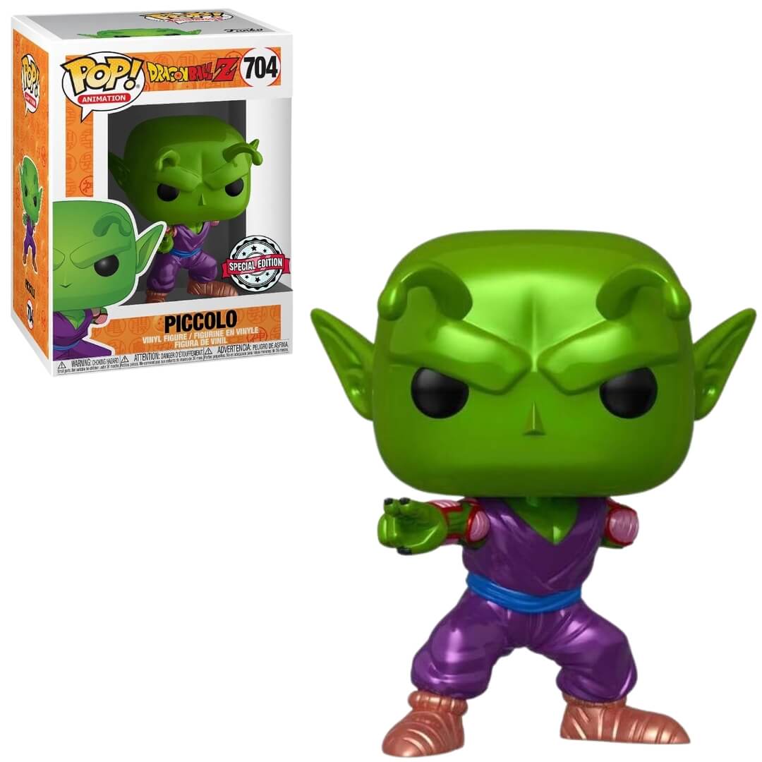 Funko Pop Dragon Ball Z – Piccolo Metallic (Bras Manquant) – Figurine Vinyle 9,5 Cm