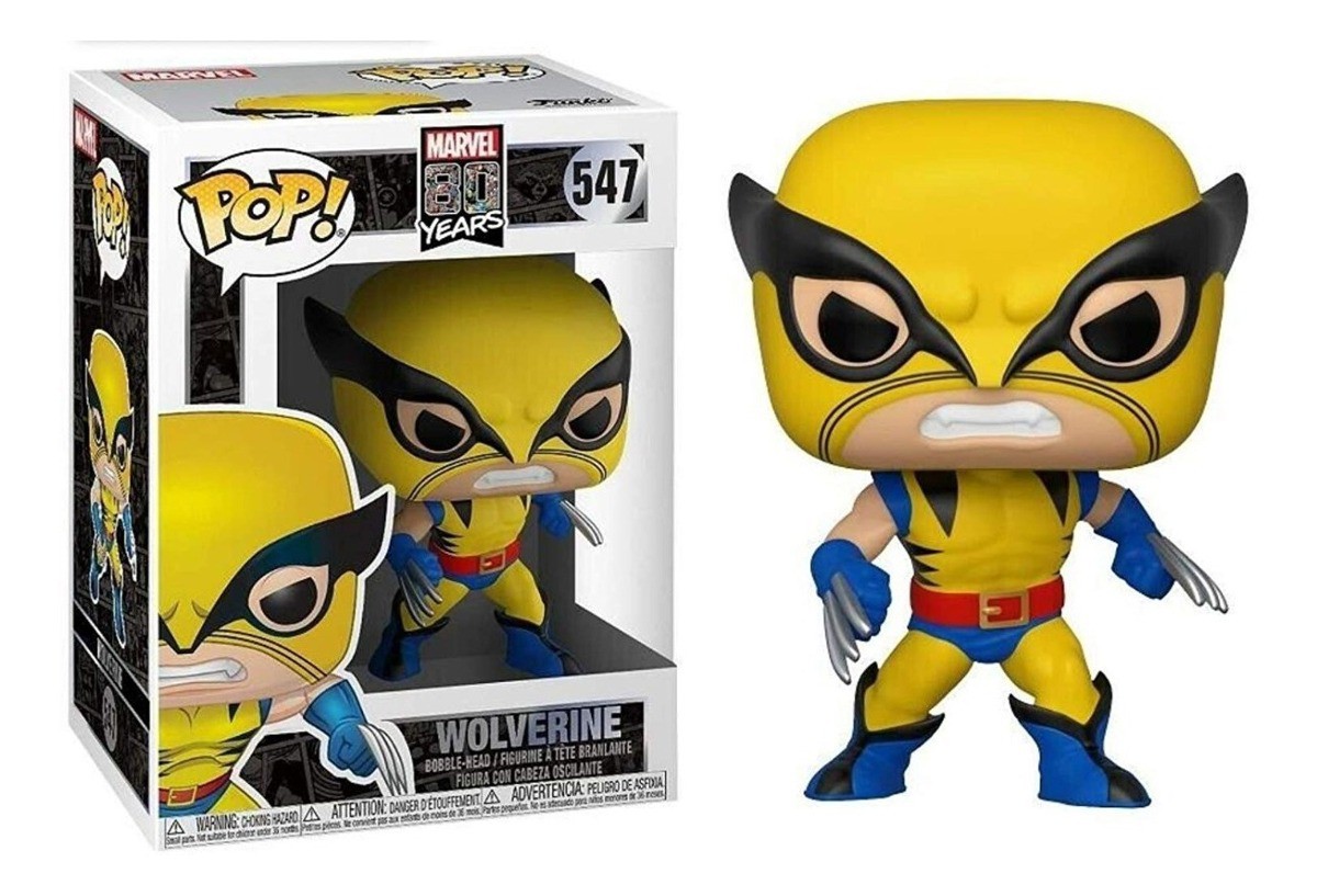 Marvel 80 Years - Wolverine First Appearance 547 Funko Pop
