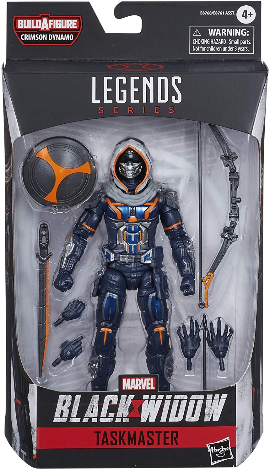 【人気No.1】 Taskmaster Legends Marvel - Dynamo Crimson BAF Negra Viúva アメコミ