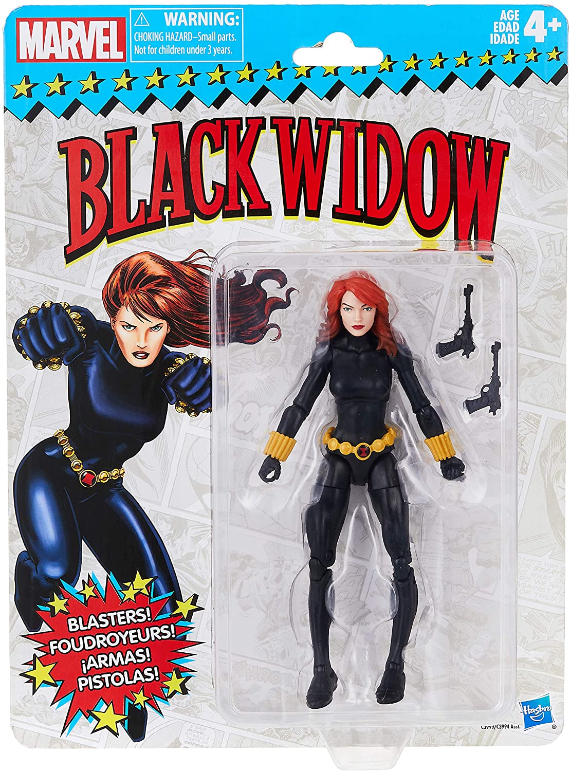 Marvel Legends Viúva Negra (Black Widow) Vintage Series