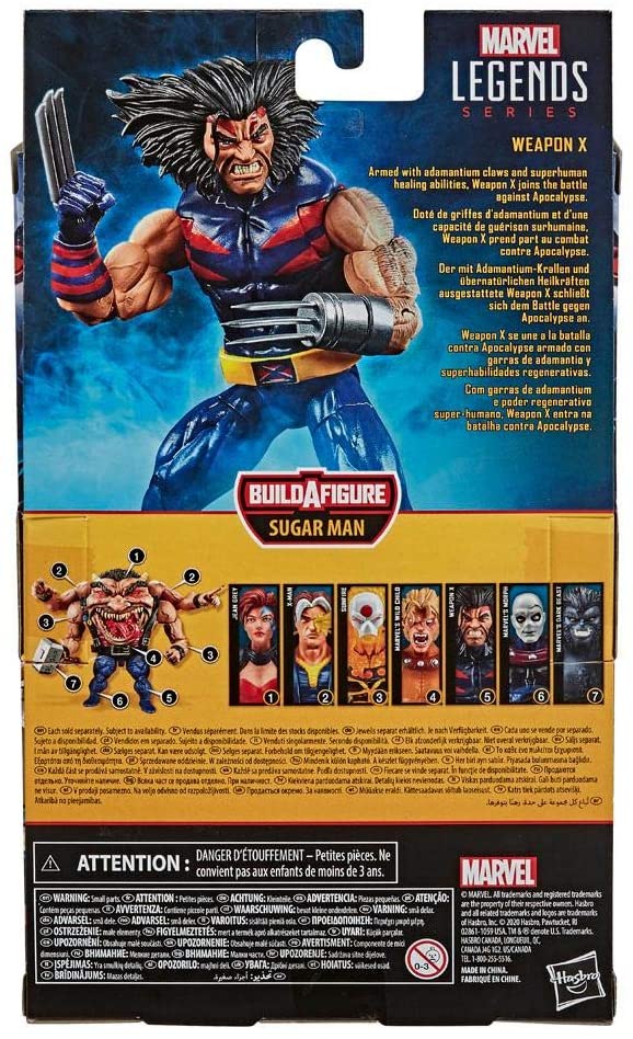 Marvel Legends Weapon X - X-Men Era do Apocalipse