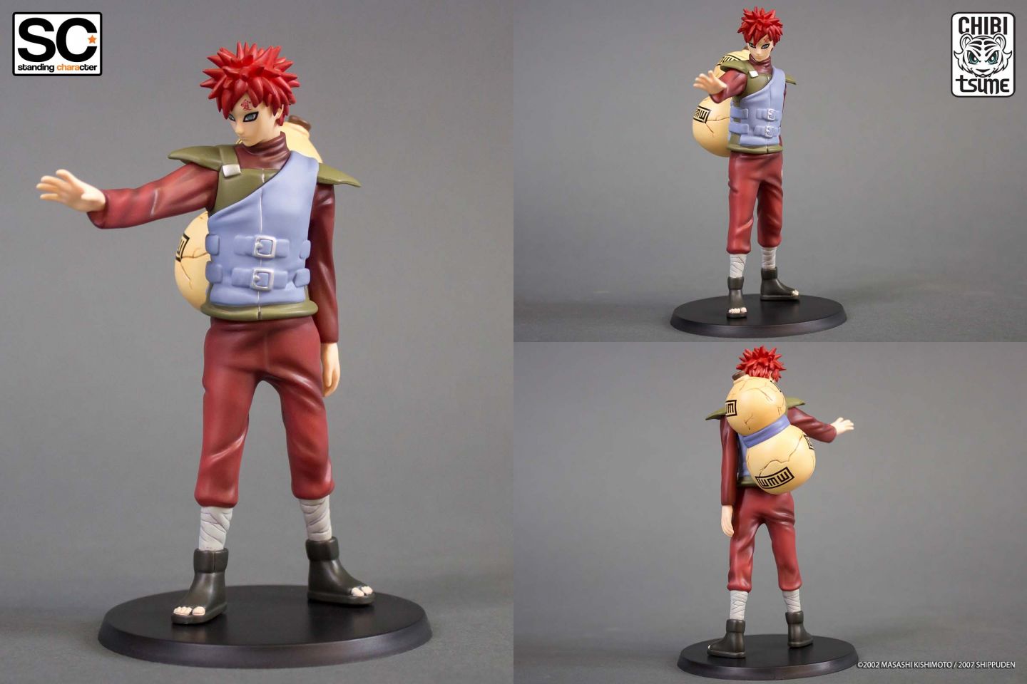 Gaara Minifiguras De Anime Japonês Narutoes Sunagakure O Reino Do