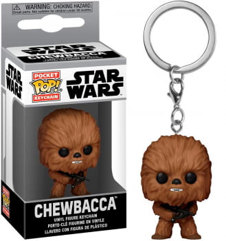 Chaveiro Chewbacca Star Wars Funko Pop Pocket Keychain
