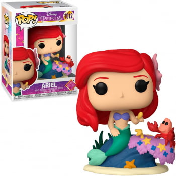 Funko Pop Ariel 1012 A Pequena Sereia Disney Princess **CAIXA AMASSADA**