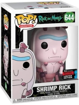 Funko Pop Shrimp Rick 644 Rick And Morty NYCC Exclusive