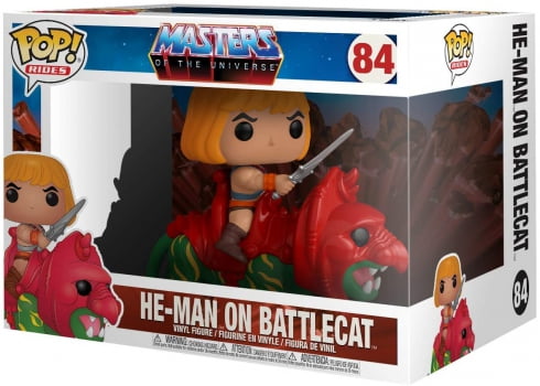 Funko Pop He-Man On Battlecat 84 Masters of the Universe