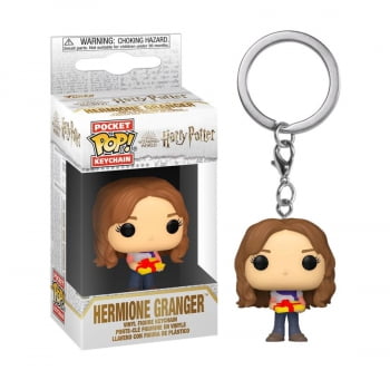 Chaveiro Hermione Granger Holiday Funko Pop Pocket Keychain Harry Potter