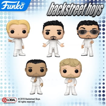 Funko Pop Backstreet Boys Kit Completo - 5 Bonecos