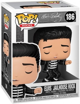 Funko Pop Rocks Elvis Presley 186 Jailhouse Rock