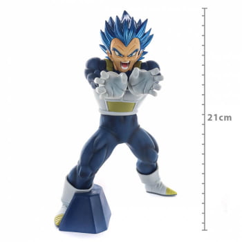 Action Figure Dragon Ball Super Vegeta Super Saiyajin Blue Maximatic Banpresto