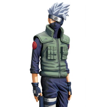 Banpresto Figura Grandista Hatake Kakashi, Naruto Shippuden, Statua Collezionabile Da 29 Cm, Licenza Ufficiale