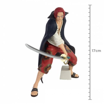 Action Figure One Piece Red Shanks DXF Posing Figure Banpresto