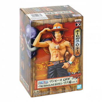 Action Figure Portgas D Ace One Piece DXF The Grandline Series Banpresto