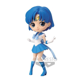 Action Figure Sailor Moon Eternal Q Posket Super Sailor Mercury Banpresto