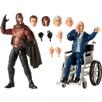 Marvel Legends X-Men Magneto e Professor Xavier