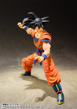 Action Figure Dragon Ball Z Goku 2.0 Saiyan Raised On Earth S.H. Figuarts Bandai
