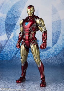 Action Figure Marvel S.H. Figuarts Homem de Ferro Iron Man Mark 85 Vingadores Ultimato