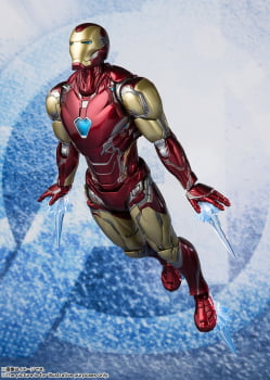 Action Figure Marvel S.H. Figuarts Homem de Ferro Iron Man Mark 85 Vingadores Ultimato