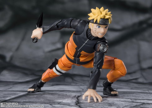 Action Figure S.H. Figuarts Naruto Shippuden - Naruto Uzumaki The Jinchuriki entrusted with Hope - Bandai