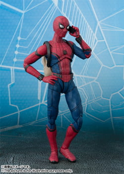 S.H. Figuarts Spider-Man Homecoming Tamashii Act Wall Homem Aranha