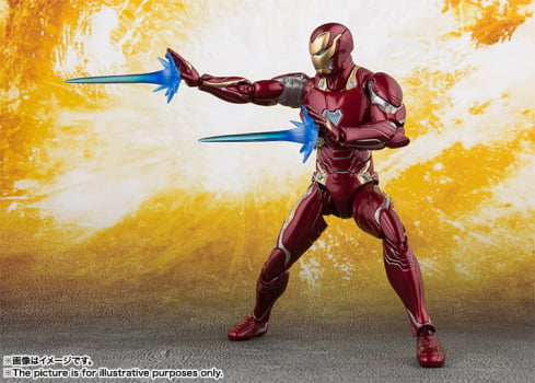 S.H. Figuarts Iron Man Mark 50 Homem de Ferro Avengers Infinity War
