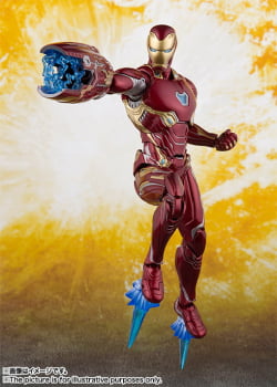 S.H. Figuarts Iron Man Mark 50 Homem de Ferro Avengers Infinity War