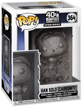 Boneco Funko Pop Han Solo Carbonite 364 - Star Wars