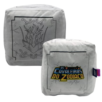 Almofada Urna Sagrada Pandora Box 25x 25cm Cavaleiros do Zodíaco