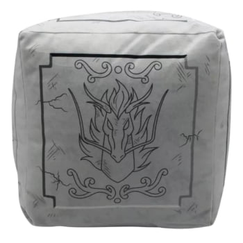 Almofada Urna Sagrada Pandora Box 25x 25cm Cavaleiros do Zodíaco