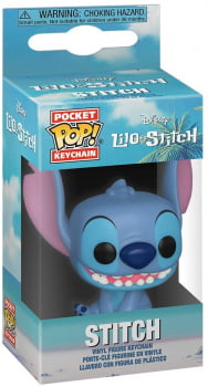 Chaveiro Stitch Funko Pop Pocket Keychain Lilo & Stitch