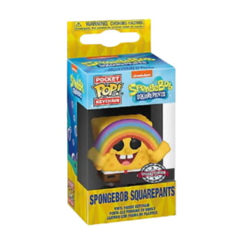 Chaveiro Bob Esponja Funko Pocket Pop Spongebob Squarepants