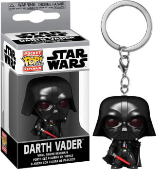 Chaveiro Darth Vader Star Wars Funko Pop Pocket Keychain