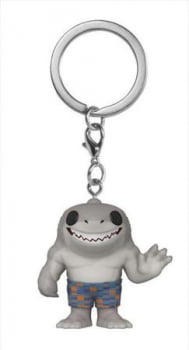 Chaveiro Funko King Shark O Esquadrão Suicida Funko Pop Pocket Keychain
