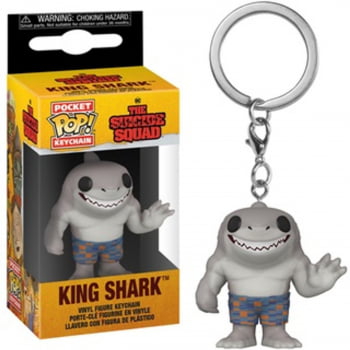 Chaveiro Funko King Shark O Esquadrão Suicida Funko Pop Pocket Keychain