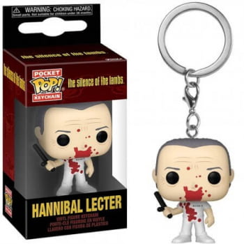 Chaveiro Funko Pop O Silêncio dos Inocentes Hannibal Lecter Pocket Pop! Keychain