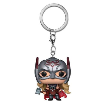 Chaveiro Funko Pop Pocket Keychain Mighty Thor - Marvel Thor Love & Thunder