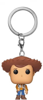Chaveiro Funko Sheriff Woody Toy Story 4 Disney Funko Pocket Pop Keychain