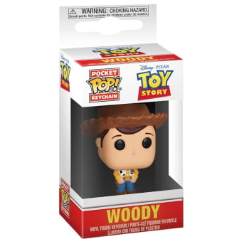 Chaveiro Funko Woody Toy Story Disney Funko Pocket Pop Keychain