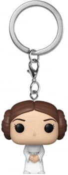 Chaveiro Princesa Leia Star Wars Funko Pop Pocket Keychain