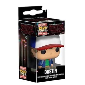 Chaveiro Stranger Things Dustin Henderson Funko Pop Keychain