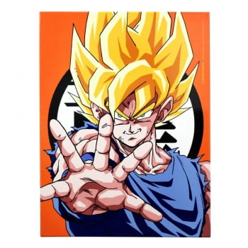 Dragon Ball Z - Quadro Decorativo Son Goku Super Saiyajin - Zona Criativa