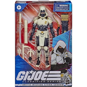 Boneco Articulado G.I. Joe Classified Series Arctic Mission Storm Shadow 22 Hasbro